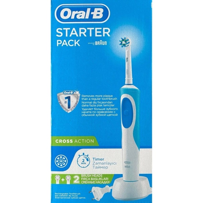 Oral-B Vitality 100 Starter Box Şarjlı Diş Fırçası + 2 Yedek