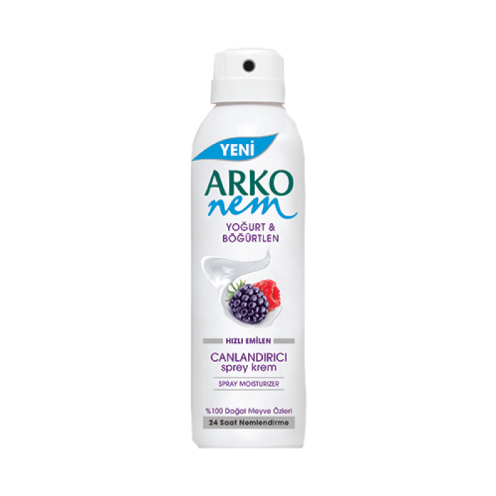 Arko Nem Yoğurt Böğürtlen 150 ml Sprey Krem