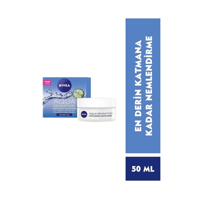 Nivea Aqua Sensation Bakım Kremi Canlandırıcı 50 ml