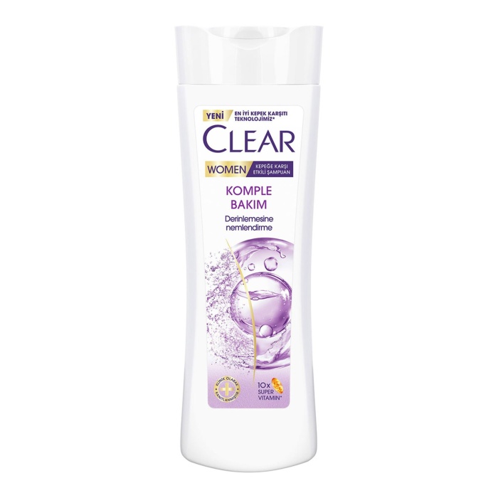 Clear Women Kepeğe Karşı Etkili Şampuan Komple Bakım 350 ml