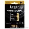 Lexar 64Gb 1066X Pro Cf-160 Mb/Sn. Compackt Flash Hafıza kartı