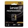 Lexar 128GB 2000X 300mb/sn UHS-II SDXC Hafıza Kartı