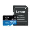 Lexar 512GB microSDXC  633X UHS-1 Class 10 A2 V30 U3 Hafıza Kartı