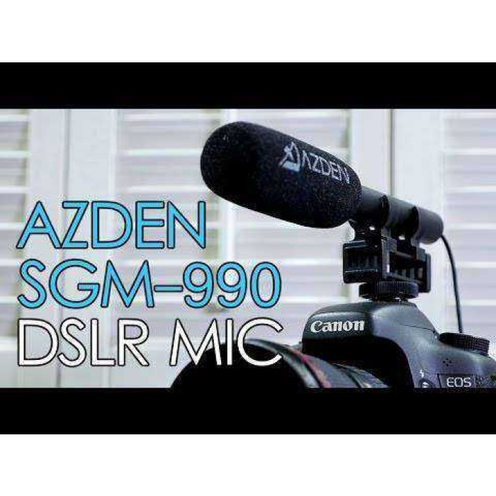 azden sgm-990 zoom mikrofon