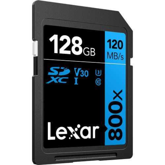 Lexar 128GB High-Performance 800x UHS-I SDXC Hafıza Kartı (BLUE Series)