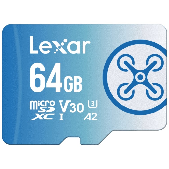 LEXAR Fly High-Performance 64GB 1066x MicroSDXC