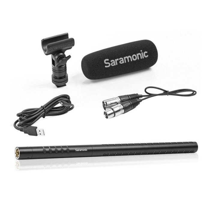 Saramonic SR-TM7 Supercardioid Broadcast XLR Shotgun Condenser Microphone