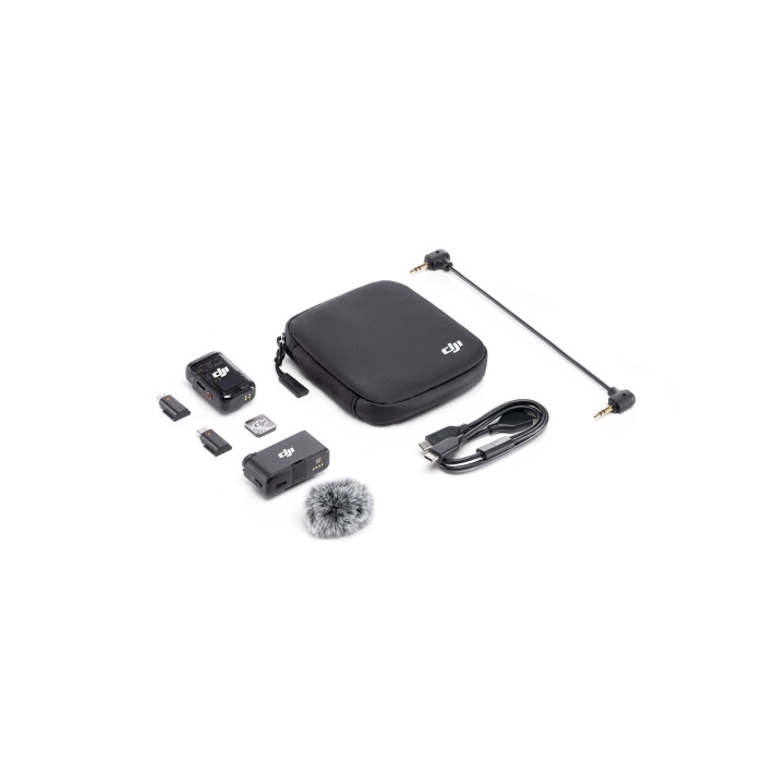 DJI Mic 2 (1 TX + 1 RX) KABLOSUZ MIKROFON