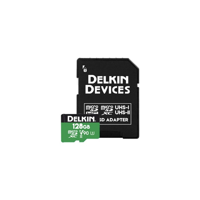 DELKIN DEVICES POWER 128GB MICRO SD UHS-II 2000X (V90)