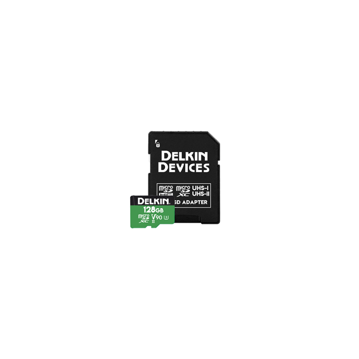 DELKIN DEVICES POWER 128GB MICRO SD UHS-II 2000X (V90)