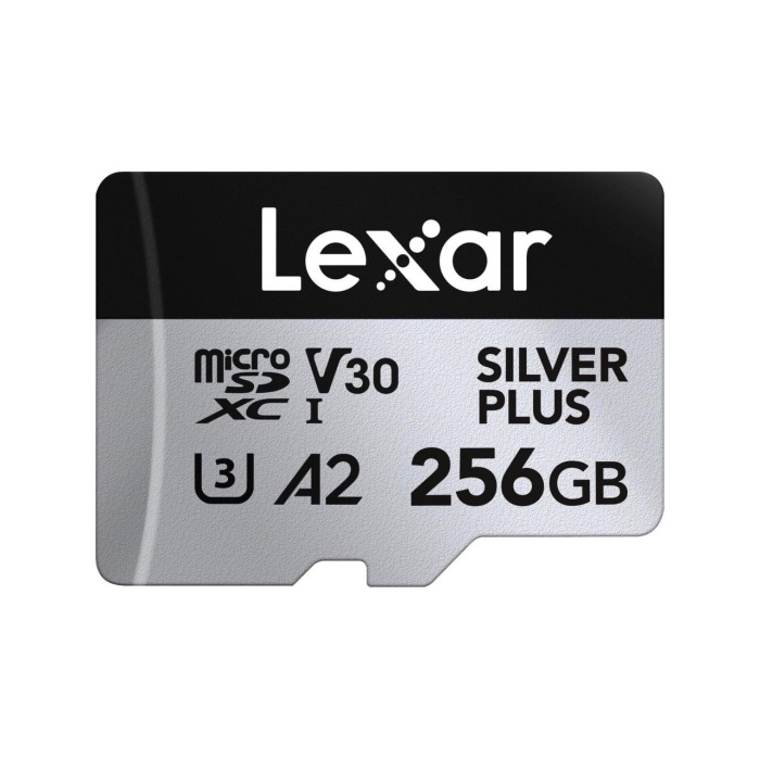 Lexar Professional 256GB 205 MBs Silver Plus Mikro SD Hafıza Kartı