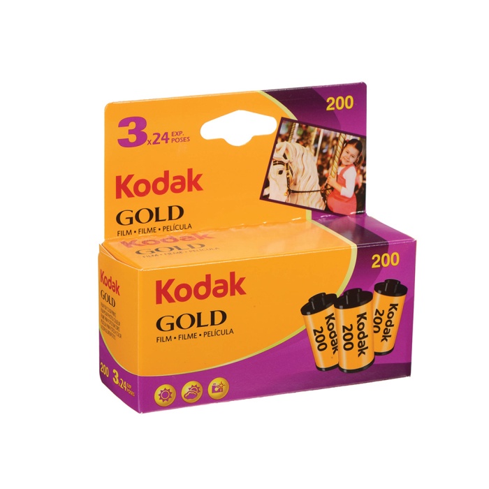 Kodak Gold 200 / 135-24 Film (3lü Paket)