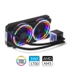 DARK DKCCW246 AQUAFORCE W246 240MM FİXED RGB LEDLİ SIVI SOĞUTMA