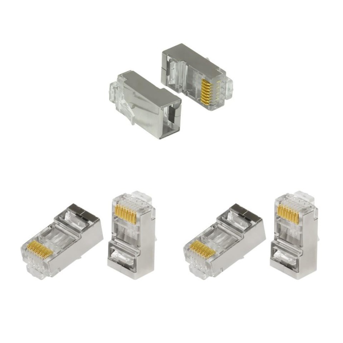 FRISBY FNW-RJ4522N 100LÜ METAL RJ-45 KONNEKTÖR