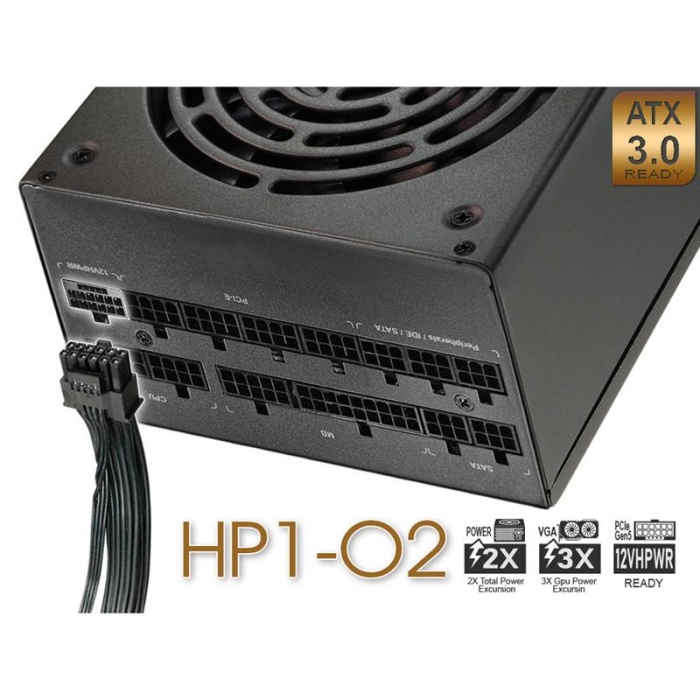 HIGH POWER SUPER SERİSİ HP1-O21300GD-F14C 1300W 80+GOLD ATX 3.0 & PCIE 5.0 135MM FAN POWER SUPPLY