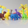 683 Toy Play 12 Parça Renkli Mini Dinozor Figür Seti 4-6 cm