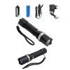 Swat Profesyonel Şarjlı El Feneri Ledli Flashlight Zoom Özellikli 6 Parça Full Set