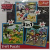 PUZZLE-34846 Disney 4IN1  Puzzle