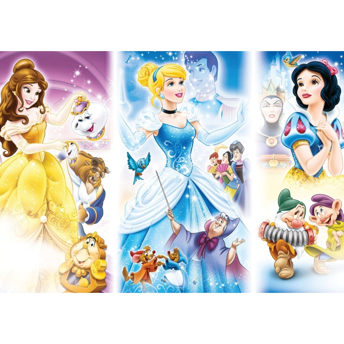 KS Puzzle 50 Parça Disney Prensesler