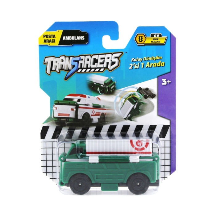 Transracers Dönüşen Araçlar Posta Aracı / Ambulans