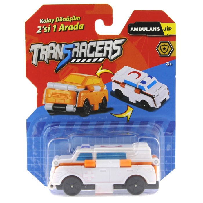 Transracers Dönüşen Arabalar Ambulans / Jip