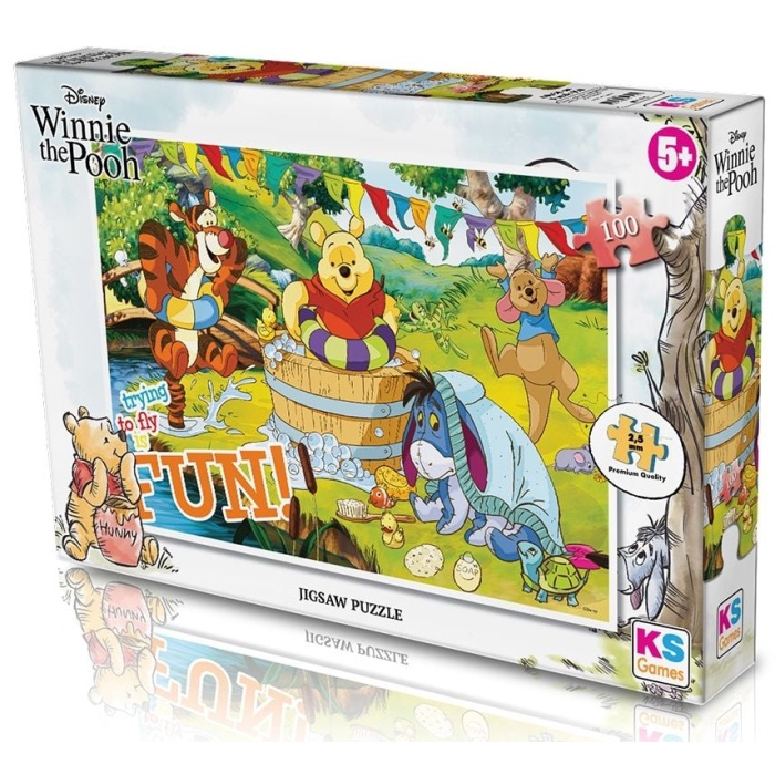 KS Puzzle 100 Parça Winnie The Pooh