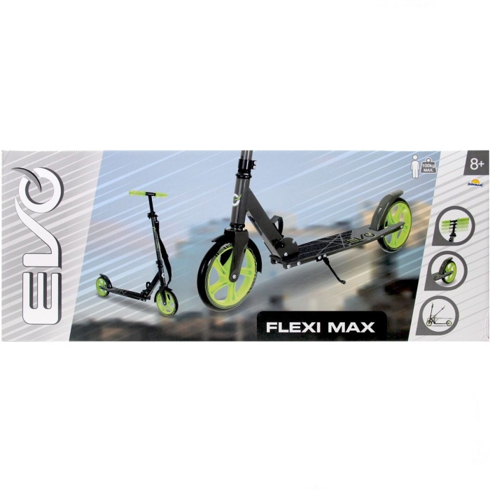 Evo Flexi Max 2 Tekerlekli Scooter Yeşil