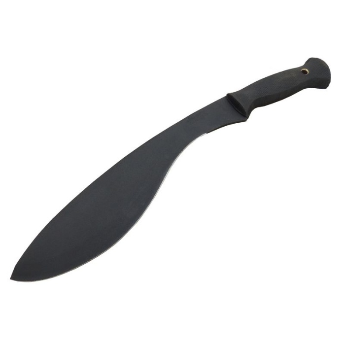 Cold Steel Carbon V Çeliği Kukri / Kukry Dekoratif Bıçak 44 cm - Plastik Kaymaz Sap