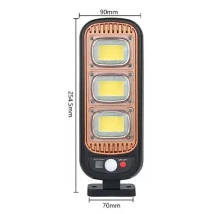 Sensörlü Güneş Enerjisi İle Şarj Olabilen Duvara Monte Solar Aydınlatma Gl-84069