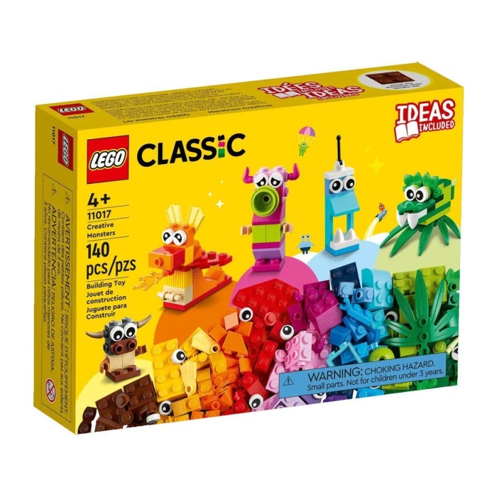 11017 Lego Classic Yaratıcı Canavarlar 333 parça +4 yaş