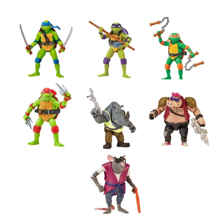 TU805000 TMNT Ninja Kaplumbağalar Aksiyon Figürü - 83269 - TU805100