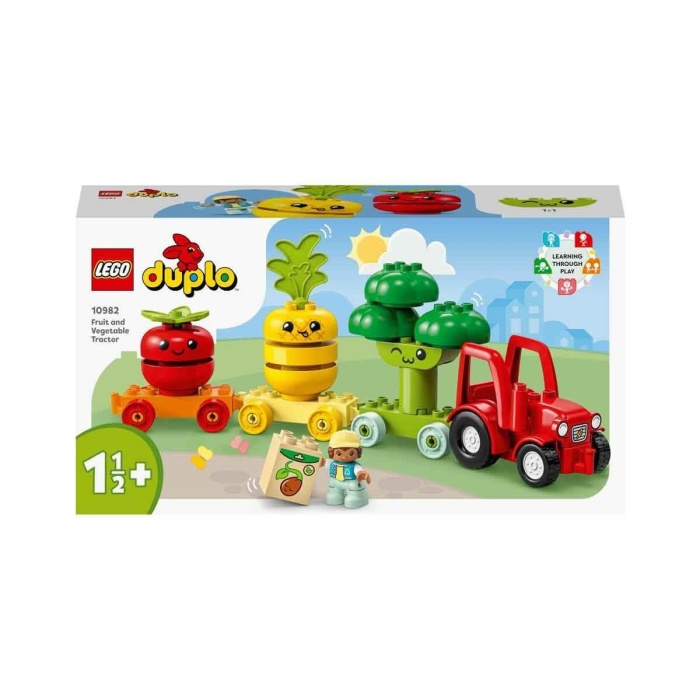 10982 Lego Duplo - Meyve Sebze Traktörü 19 parça +1,5 yaş