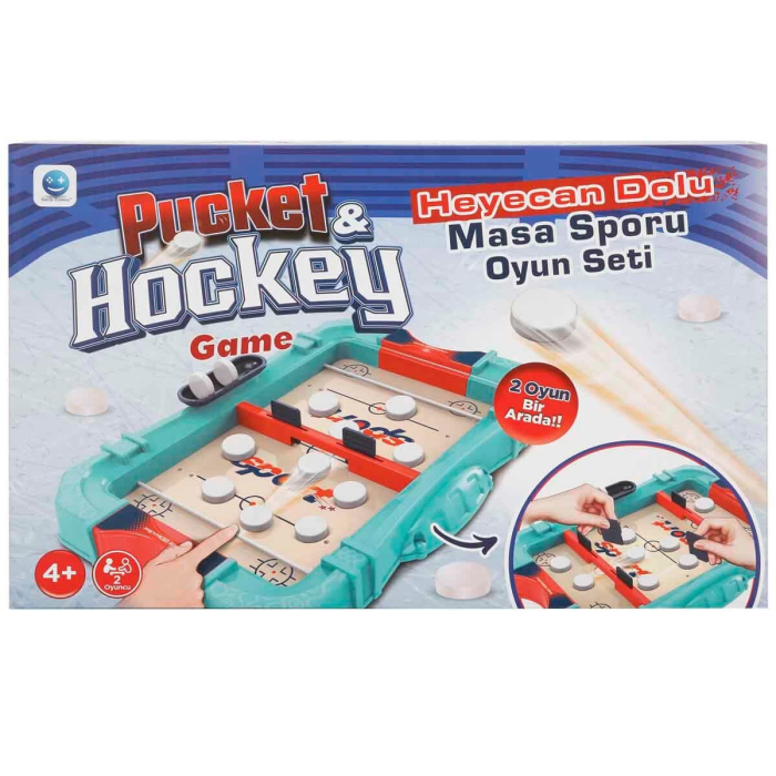 Smile Games 2in1 Pucket ve Hockey Oyun Seti S01004597