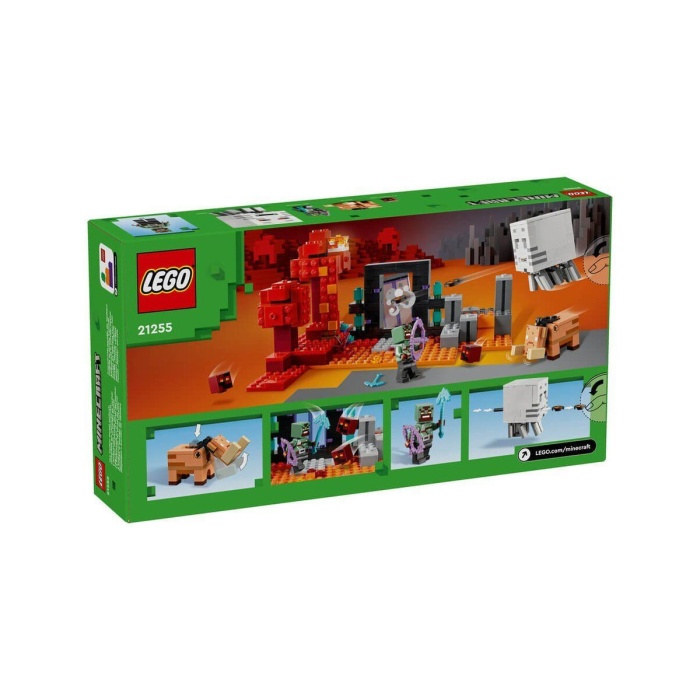 21255 LEGO® Minecraft® Nether Geçidi Pususu 352 parça +8 yaş