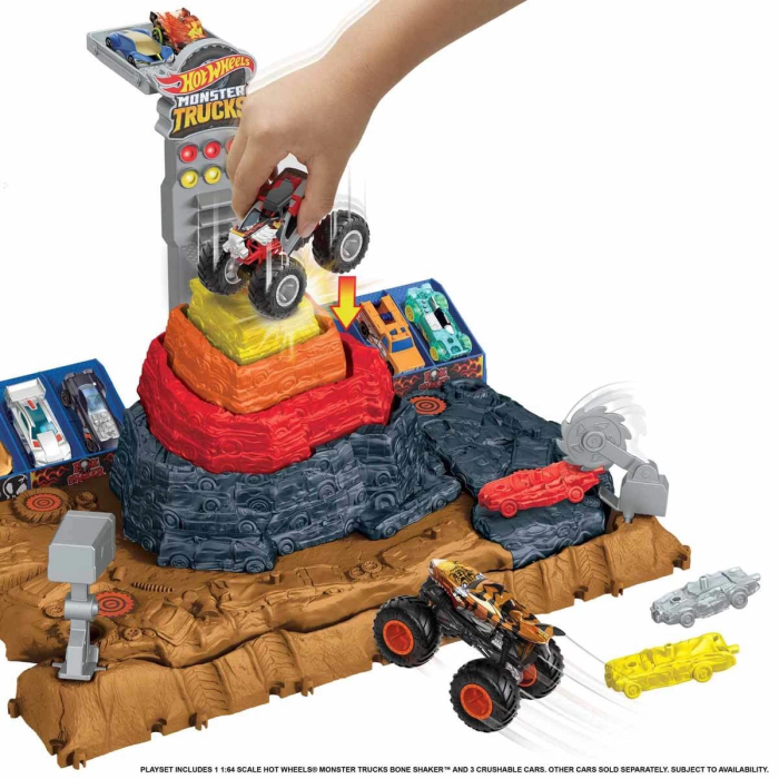 Hot Wheels Monster Trucks Muhteşem Çarpışma Arenası Oyun Seti HNB96