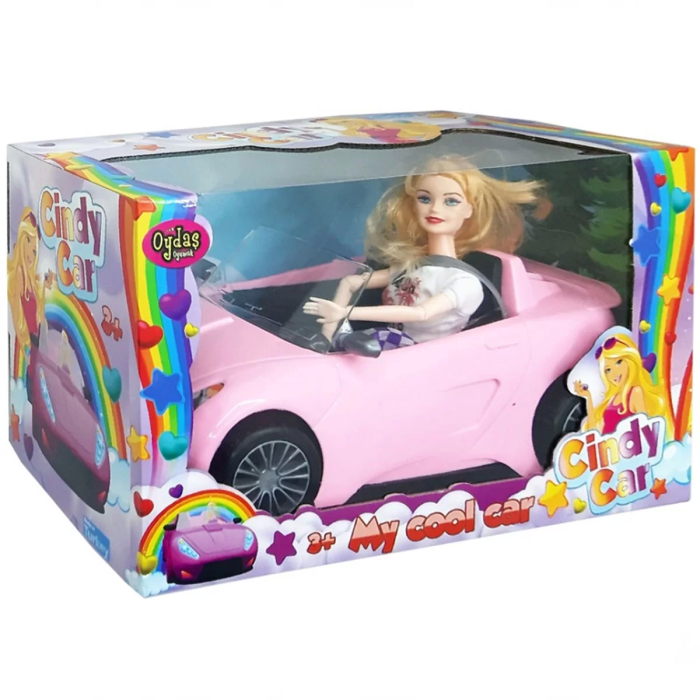 Cindy Car Arabalı Manken Bebek