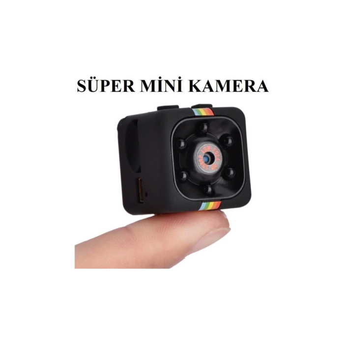 Mini Kamera SQ11 | Ultra Küçük Ve Taşınabilir Mikro Kamera | Full Hd Araç Kamerası | Gece Görüşlü