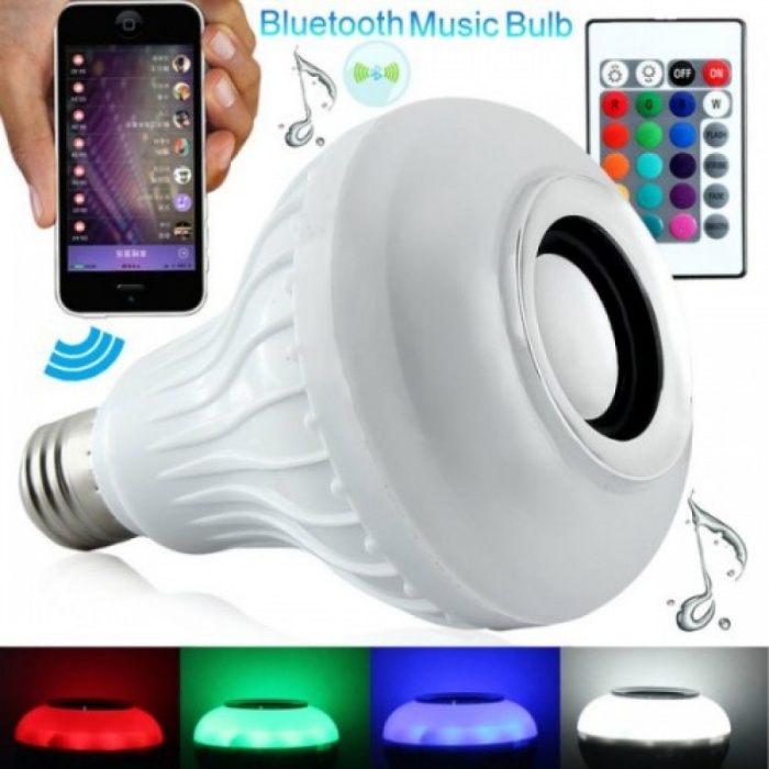 Kumandalı Bluetooth Led Ampul