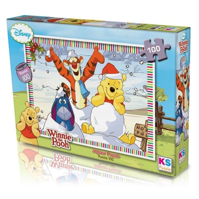 100 Parça Winnie The Pooh Puzzle