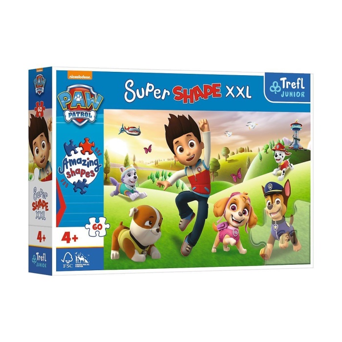 PUZZLE-50009 Paw Patrol XXL 60 Parça Puzzle