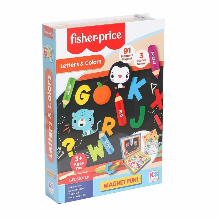 FP 13410 Fisher Price Baby Puzzle Letters Colors