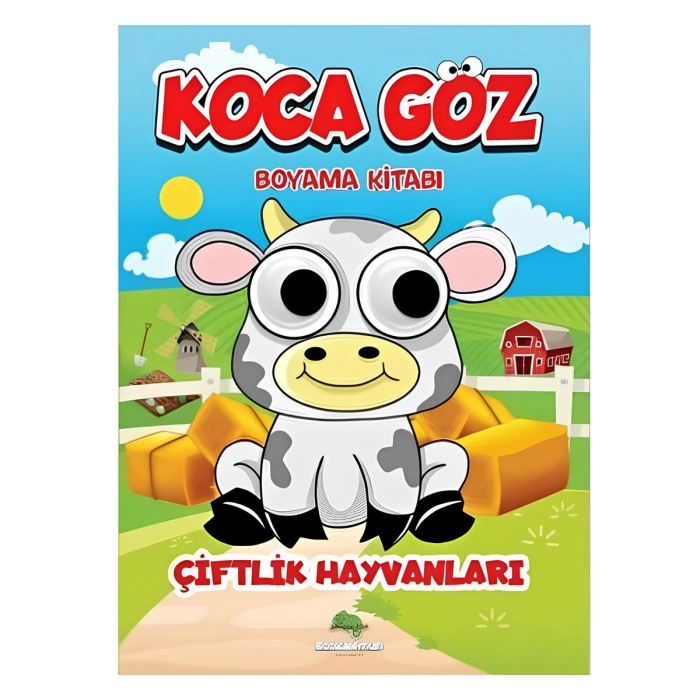 Koca Göz Çiftlik Hayvanları Boyama Kitabı