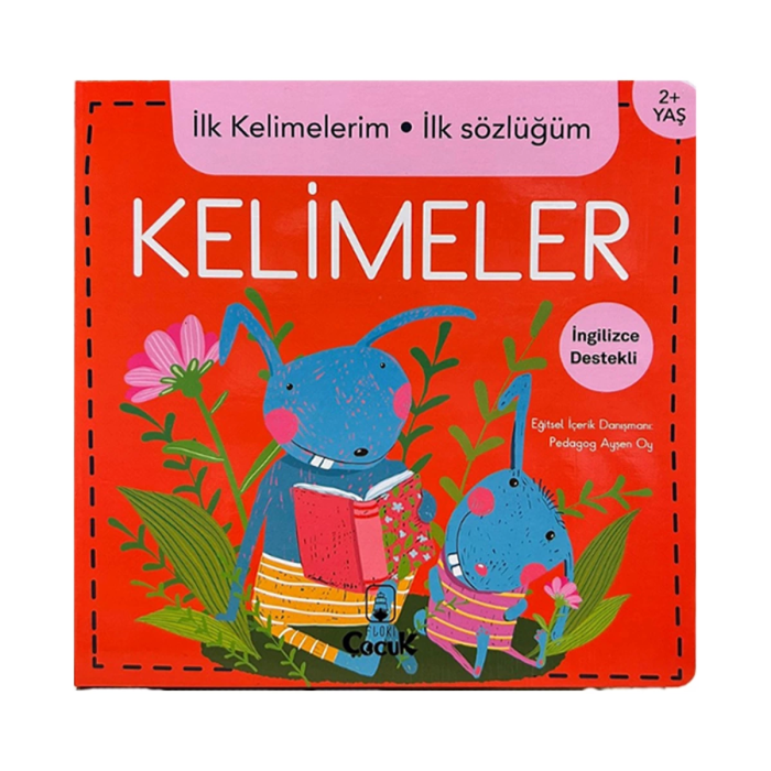 İlk Kelimelerim Kelimeler İngilizce Destekli