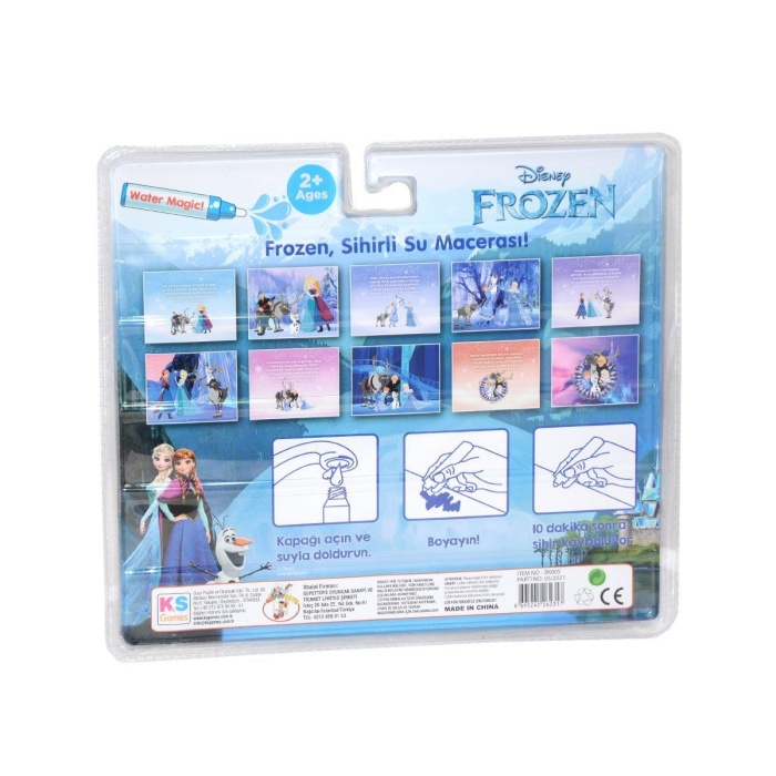 BK005 Gepettoys, Frozen Sihirli Boyama Kitabı