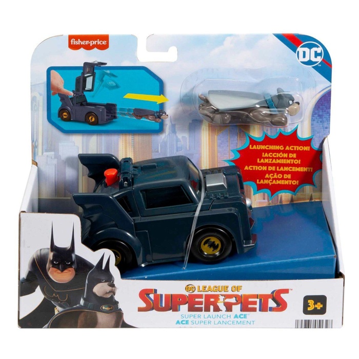 HGL17 Imaginext DC League of Super Pets - Süper Araçlar