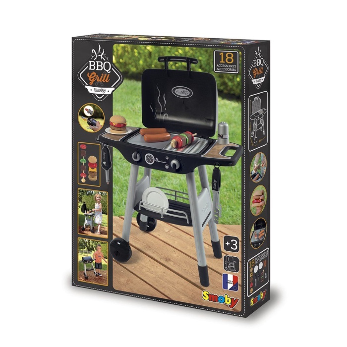 7600312001 Smoby, BBQ Grill - Barbekü / 3-8 yaş **OYUNCAK**