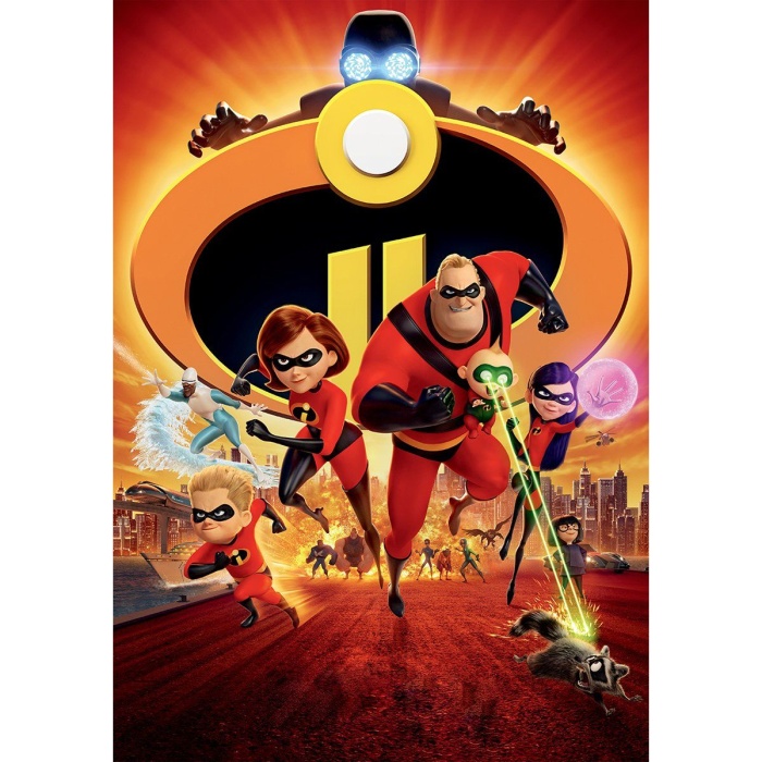 INC 714 Puzzle 100/INCREDIBLES 2 PUZZLE 100 PARÇA