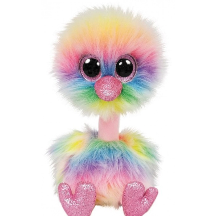 TY Beanie Boos Deve Kuşu Asha Peluş 15 Cm