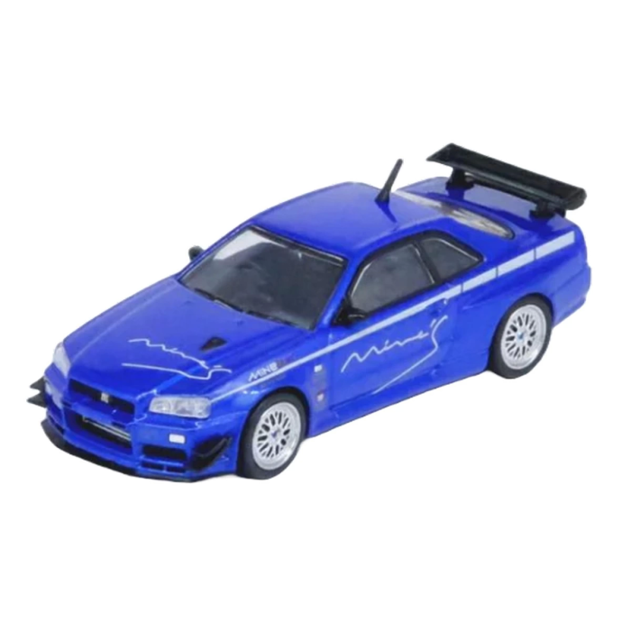 Inno 1/64 Nissan Skyline GT-R R34 V-SPEC Tuned by MINES