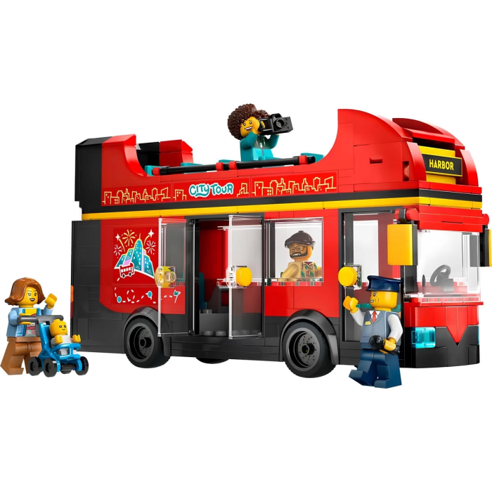 LEGO City Kırmızı İki Katlı Gezi Otobüsü 60407